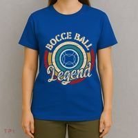 Retro Bocce Ball Legend Proud Italian Bocce Ball Gift T-Shirt thumb 4