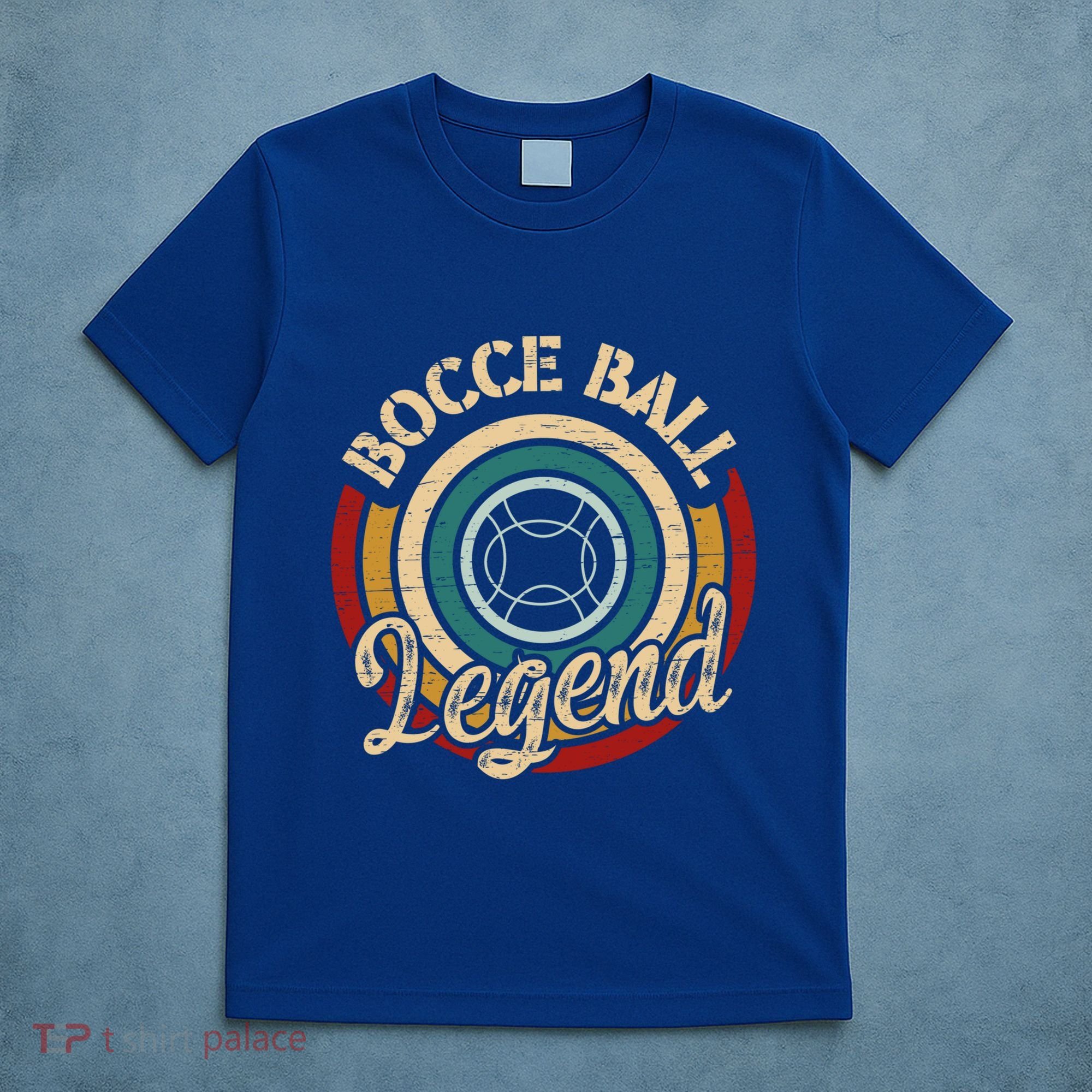 Retro Bocce Ball Legend Proud Italian Bocce Ball Gift T-Shirt