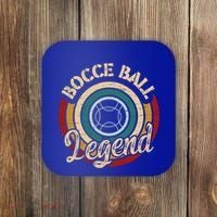 Retro Bocce Ball Legend Proud Italian Bocce Ball Gift Coaster thumb 0