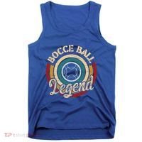 Retro Bocce Ball Legend Proud Italian Bocce Ball Gift Tank Top thumb 0