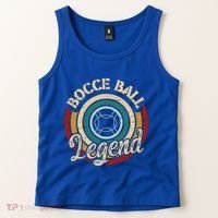 Retro Bocce Ball Legend Proud Italian Bocce Ball Gift Tank Top thumb 2