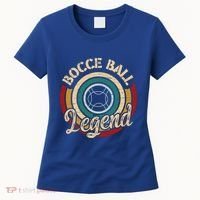 Retro Bocce Ball Legend Proud Italian Bocce Ball Gift Women's T-Shirt thumb 0