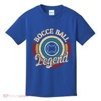 Retro Bocce Ball Legend Proud Italian Bocce Ball Gift Kids T-Shirt thumb 0