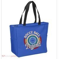 Retro Bocce Ball Legend Proud Italian Bocce Ball Gift Tote Bag thumb 2