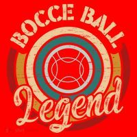 Retro Bocce Ball Legend Proud Italian Bocce Ball Gift Santa Hat thumb 1