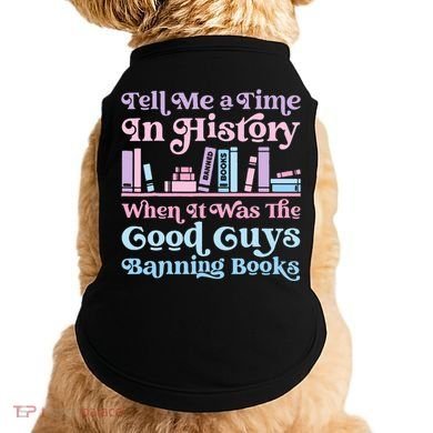 Reading Banned Books Book Lovers Reader I read banned books Doggie Tank