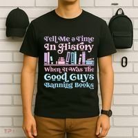 Reading Banned Books Book Lovers Reader I read banned books T-Shirt thumb 6
