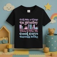 Reading Banned Books Book Lovers Reader I read banned books Toddler T-Shirt thumb 3