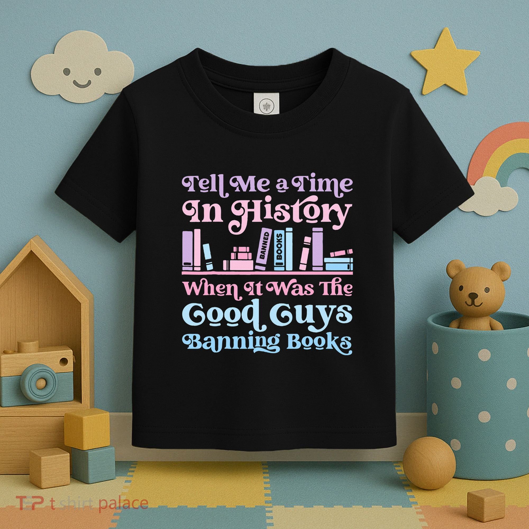 Reading Banned Books Book Lovers Reader I read banned books Toddler T-Shirt