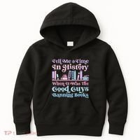 Reading Banned Books Book Lovers Reader I read banned books Kids Hoodie thumb 0