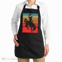 Rodeo Bucking Bronco Horse Retro Style Apron thumb 2