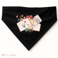 Radicalized By Basic Decency Book Flower USA-Made Doggie Bandana thumb 0