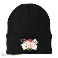 Radicalized By Basic Decency Book Flower Beanie thumb 0