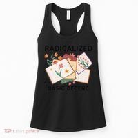 Radicalized By Basic Decency Book Flower Women's Tank Top thumb 0