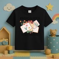 Radicalized By Basic Decency Book Flower Toddler T-Shirt thumb 3