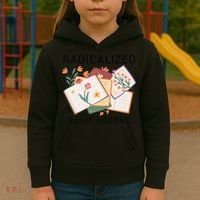 Radicalized By Basic Decency Book Flower Kids Hoodie thumb 3