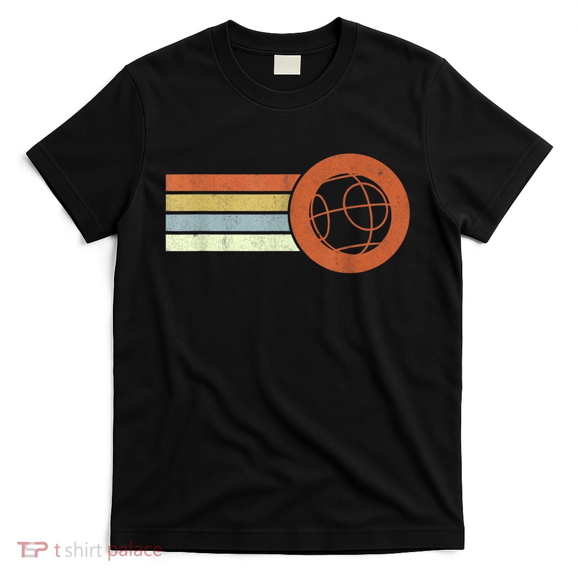 Retro Bocce Ball Player Vintage Bocce T-Shirt