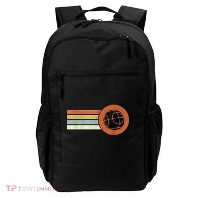 Retro Bocce Ball Player Vintage Bocce Backpack