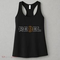Rebel Bitcoin Crypto Currency Defi Hodl Btc Women's Tank Top thumb 3