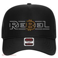 Rebel Bitcoin Crypto Currency Defi Hodl Btc Hat thumb 0