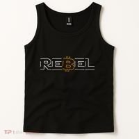 Rebel Bitcoin Crypto Currency Defi Hodl Btc Tank Top thumb 2