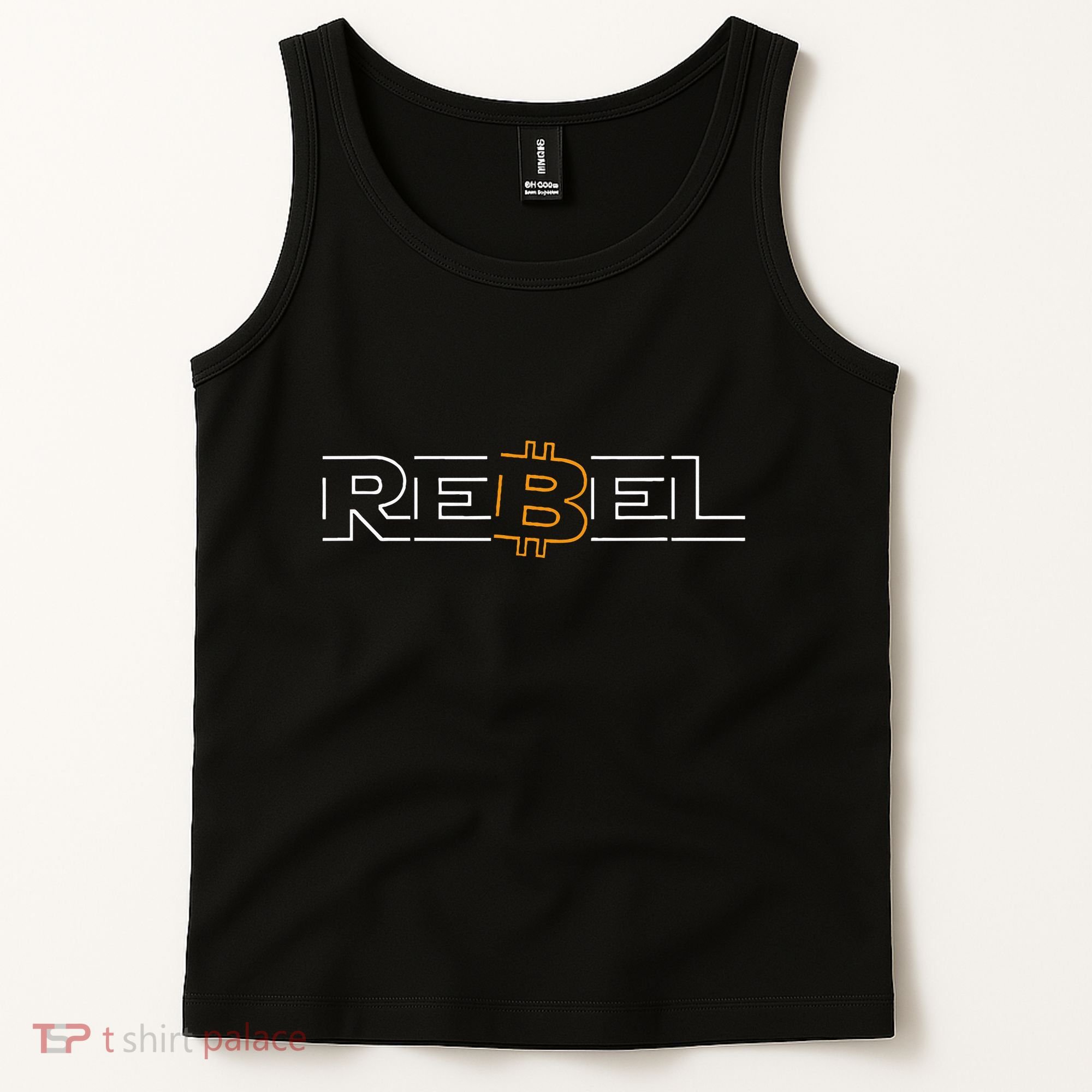 Rebel Bitcoin Crypto Currency Defi Hodl Btc Tank Top