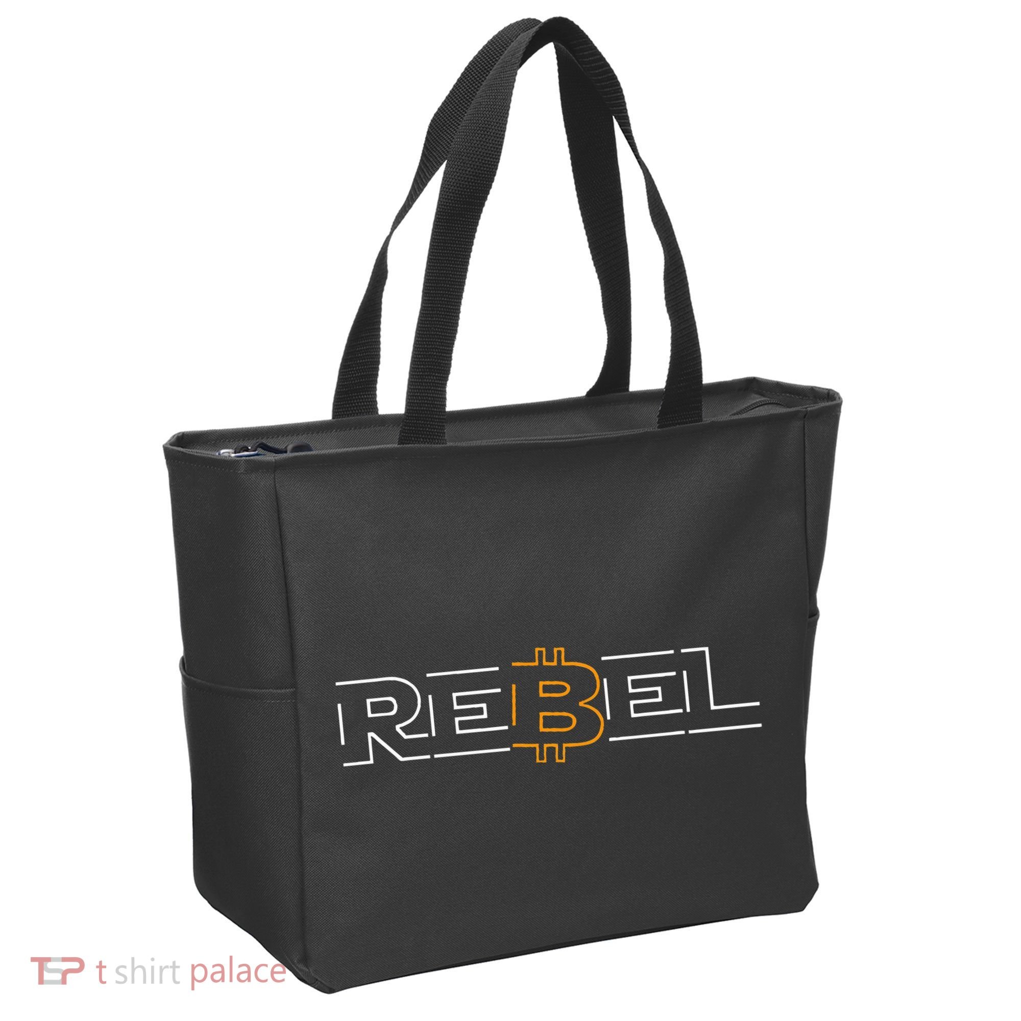 Rebel Bitcoin Crypto Currency Defi Hodl Btc Tote Bag