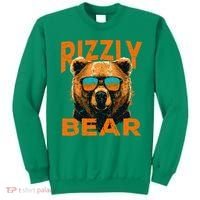 Rizzly Bear Cool Grizzly Bear Wearing Sunglasses Sweatshirt thumb 0