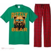 Rizzly Bear Cool Grizzly Bear Wearing Sunglasses Pajama Set thumb 0