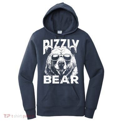 Rizzly Bear Cool Bear Wearing Sunglasses Rizz For Boy Women's Hoodie