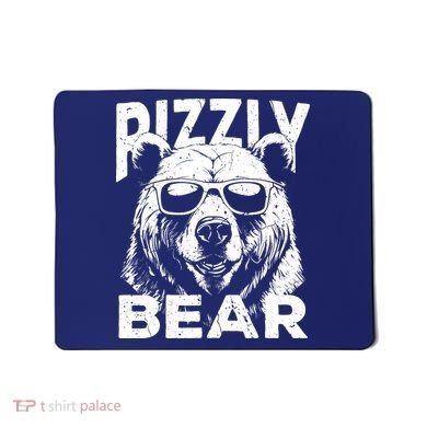 Rizzly Bear Cool Bear Wearing Sunglasses Rizz For Boy Mousepad