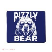 Rizzly Bear Cool Bear Wearing Sunglasses Rizz For Boy Mousepad thumb 0