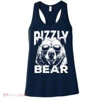 Rizzly Bear Cool Bear Wearing Sunglasses Rizz For Boy Women's Tank Top thumb 0