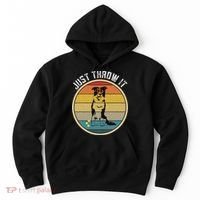 Retro Border Collie Lover Just Throw It Border Collie Mom Hoodie thumb 0