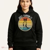 Retro Border Collie Lover Just Throw It Border Collie Mom Hoodie thumb 5