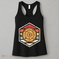 Retro Badge Crokinole Board Women's Tank Top thumb 3