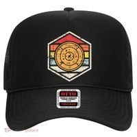 Retro Badge Crokinole Board Hat thumb 0
