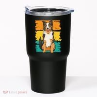 Retro Border Collie Tumbler thumb 0