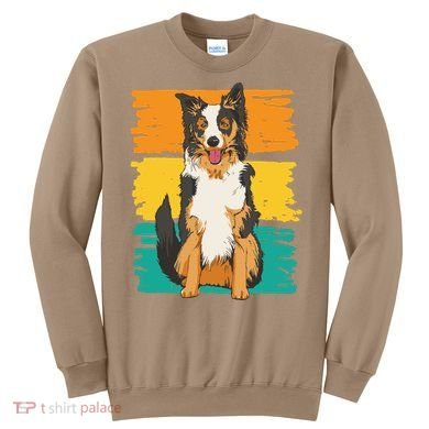 Retro Border Collie Sweatshirt