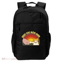 Retro Best Cat Mom Ever Backpack thumb 0