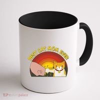 Retro Best Cat Mom Ever Coffee Mug thumb 1