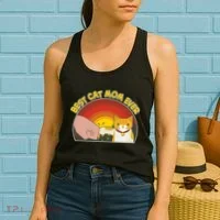 Retro Best Cat Mom Ever Women's Tank Top thumb 2