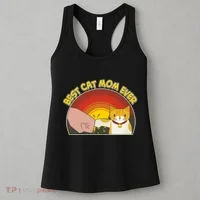 Retro Best Cat Mom Ever Women's Tank Top thumb 3