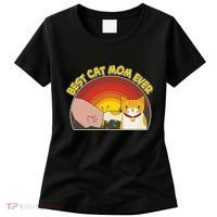 Retro Best Cat Mom Ever Women's T-Shirt thumb 0