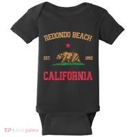 Redondo Beach California Baby Bodysuit thumb 0