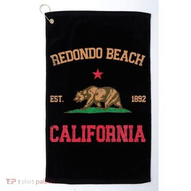 Redondo Beach California Golf Towel