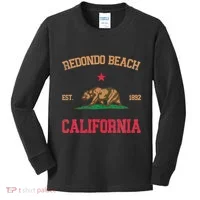 Redondo Beach California Kids Long Sleeve Shirt thumb 0