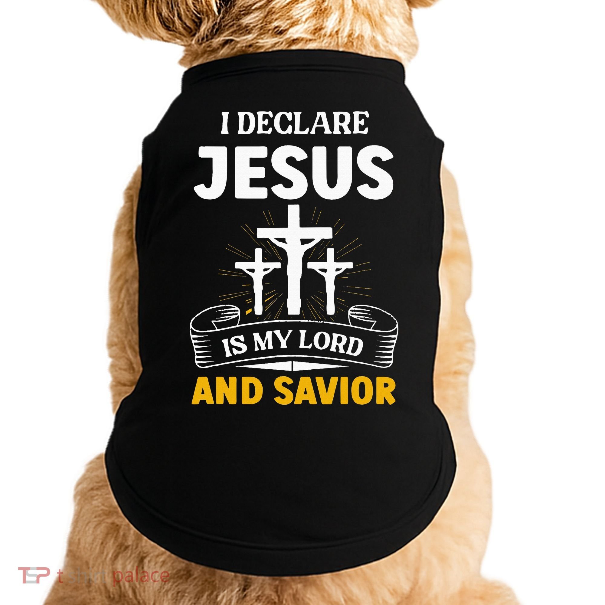 Religious Bible Church Jesus Is My Lord And Savior Doggie Tank
