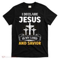 Religious Bible Church Jesus Is My Lord And Savior T-Shirt thumb 0