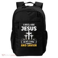 Religious Bible Church Jesus Is My Lord And Savior Backpack thumb 0